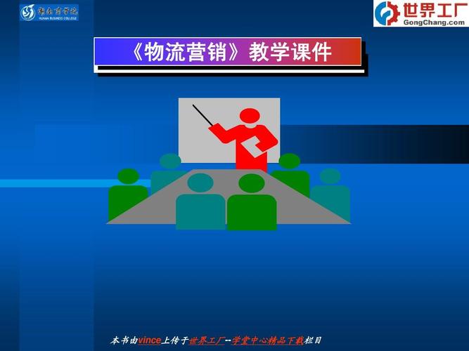 《物流营销》教学课件 本书由vince上传于世界工厂